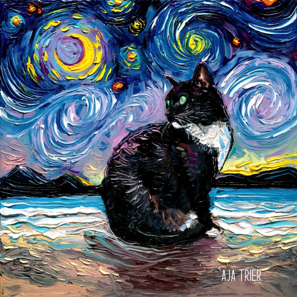 Tuxedo Cat Painting: Appreciating Art That Celebrates Felines